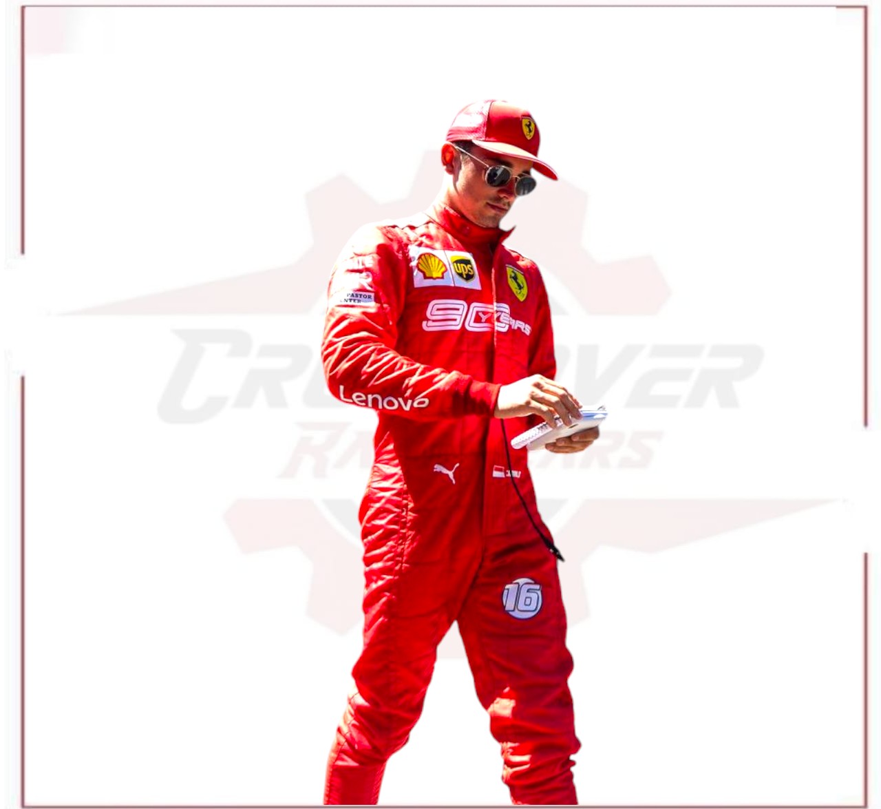 Charles Leclerc Scuderia Ferrari F1 Racing Suit CROSSOVER RACEWEARS