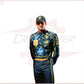 New 2024 Carlos Sainz HP Italy GP Scuderia Ferrari F1 Team Racing Suit - CROSSOVER RACEWEARS 