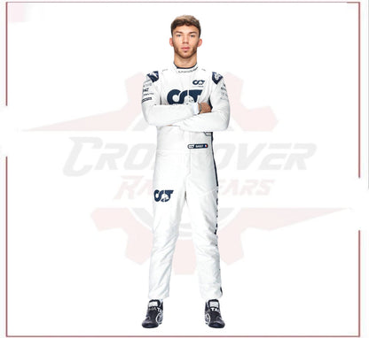 2022 Pierre Gasly Scuderia AlphaTauri F1 Race Suit CROSSOVER RACEWEARS