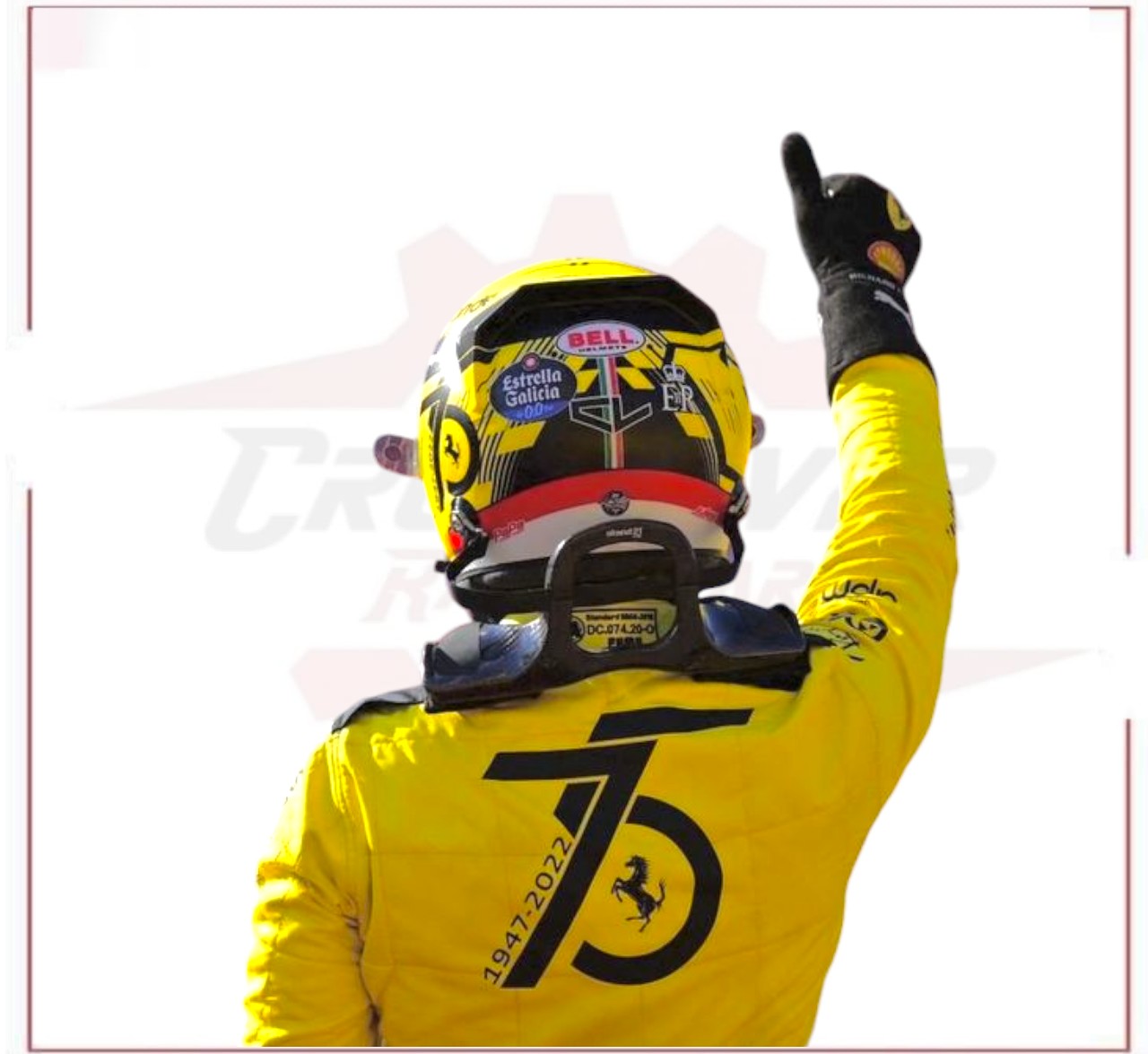 2022 Carlos Sainz Ferrari F1 Racing Suit - MONZA GP - CROSSOVER RACEWEARS 