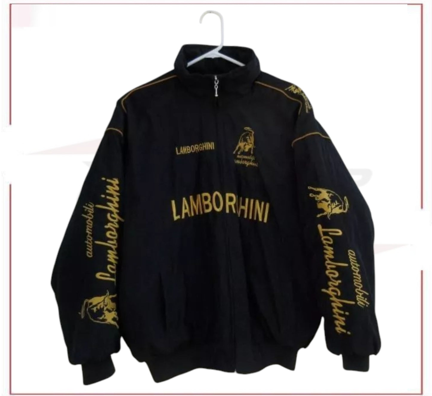 Lamborghini F1 Vintage Style Sublimation Racing Jacket