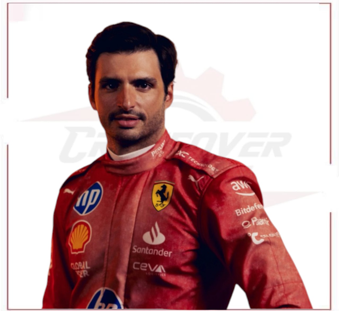 2024 Carlos Sainz Scuderia Ferrari Las Vegas GP F1 Race Suit
