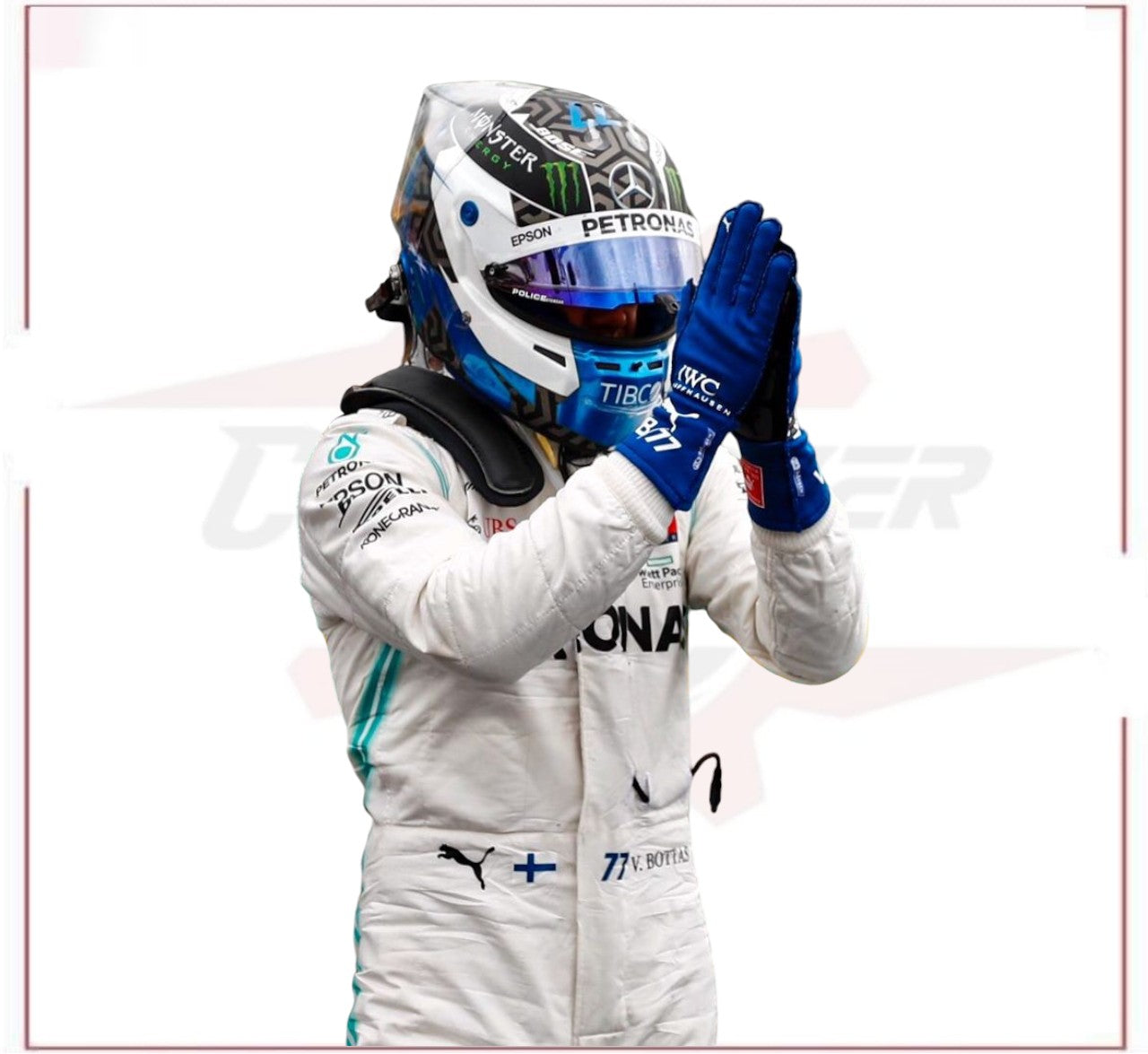 2019 Valtteri Bottas Mercedes AMG Team F1 Race Suit - US GP