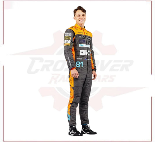 2023 Oscar Piastri McLaren Formula 1 Race Suit CROSSOVER RACEWEARS