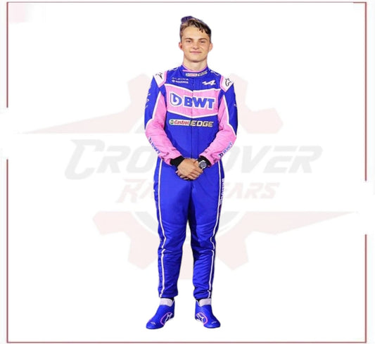 2022 Oscar Piastri BWT Alpine F1 Race suit CROSSOVER RACEWEARS