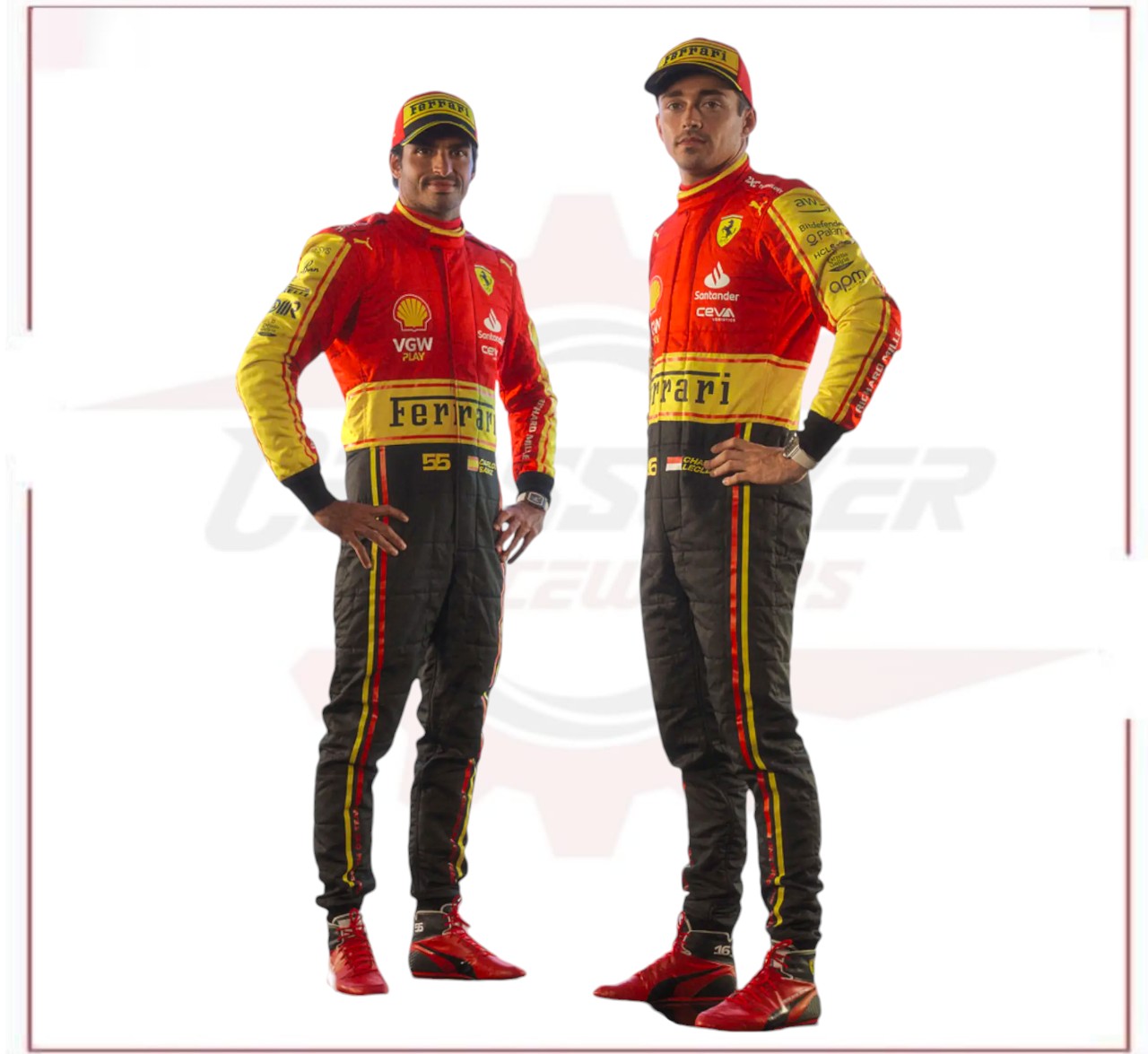 2023 Scuderia Ferrari F1 Race Suit Monza GP Special Edition - CROSSOVER RACEWEARS 