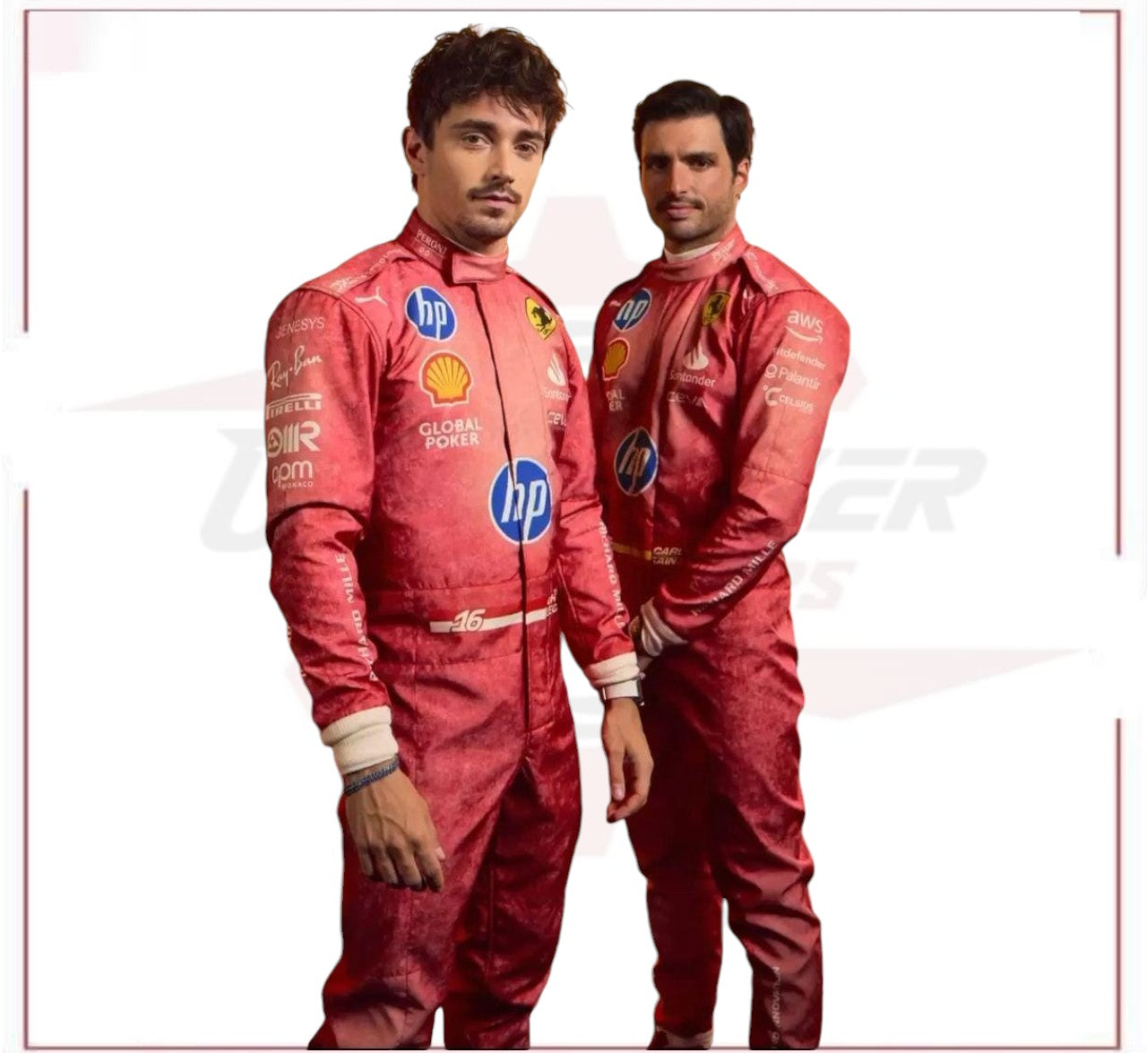 2024 Carlos Sainz Scuderia Ferrari Las Vegas GP F1 Race Suit