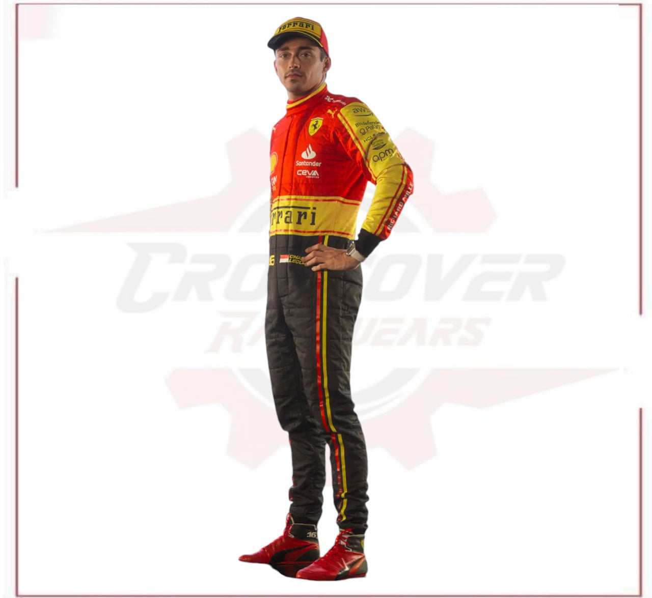 2023 Scuderia Ferrari F1 Race Suit Monza GP Special Edition - CROSSOVER RACEWEARS 