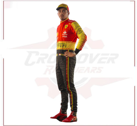 2023 Scuderia Ferrari F1 Race Suit Monza GP Special Edition - CROSSOVER RACEWEARS 