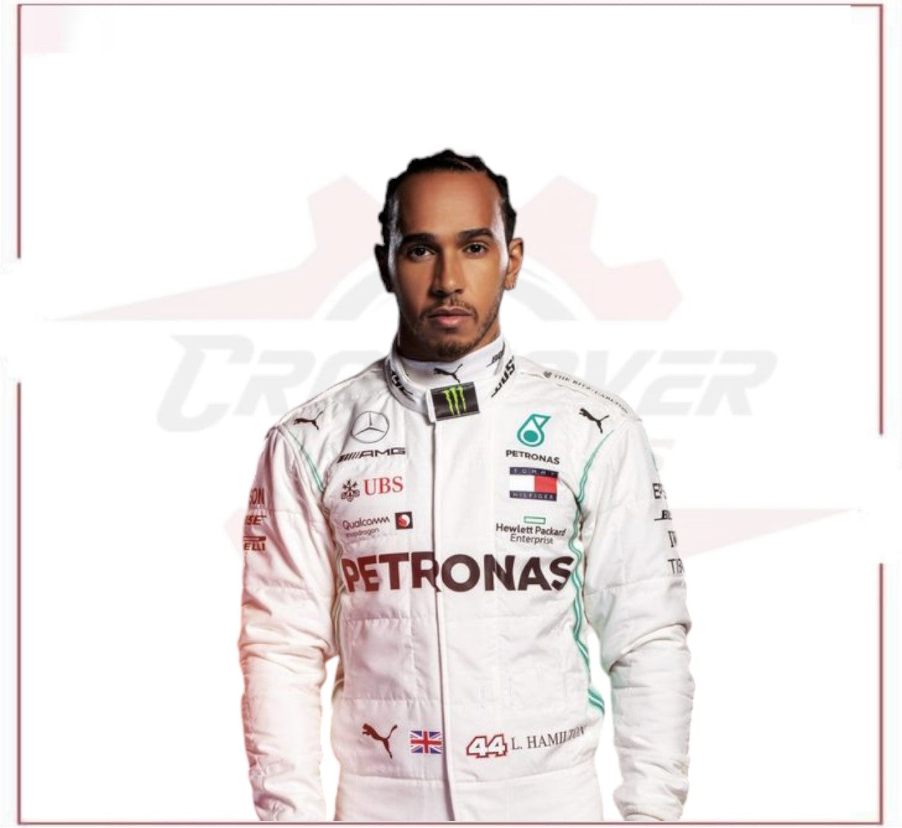 Mercedes Lewis Hamilton 2019 Race Suit F1 Replica CROSSOVER RACEWEARS