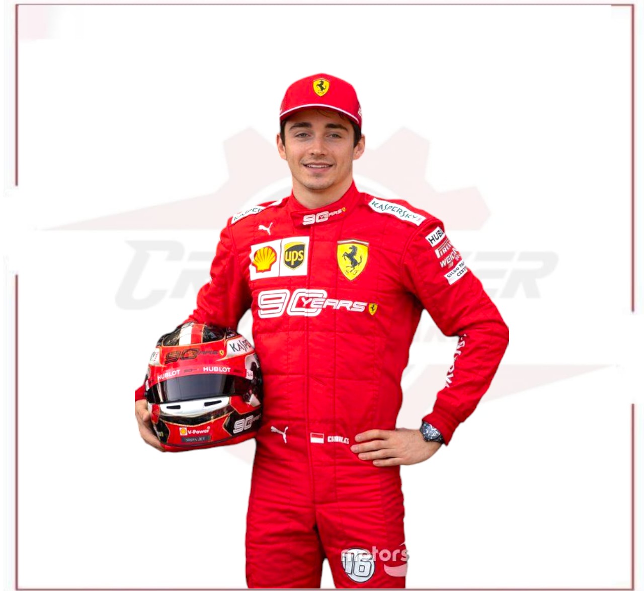 Charles Leclerc Scuderia Ferrari F1 Racing Suit CROSSOVER RACEWEARS
