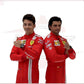 2021 Charles Leclerc Ferrari Racing Suit F1 Team Mission Winnow - CROSSOVER RACEWEARS 