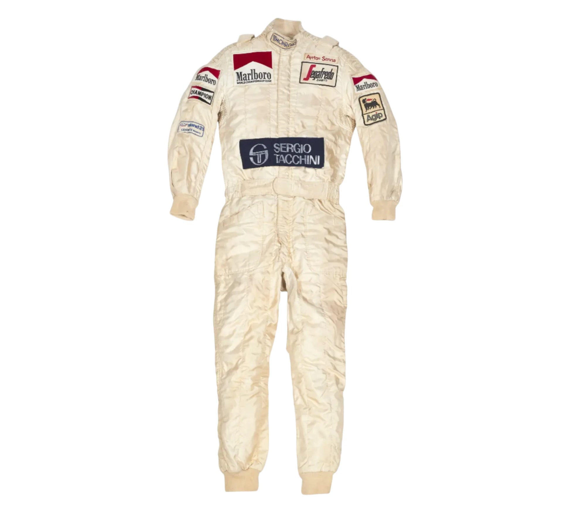 Ayrton Senna Sergio Tacchini Race Suit F1 Marlboro Race Suit
