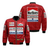 Ayrton Senna Formula One Vintage Jacket Honda