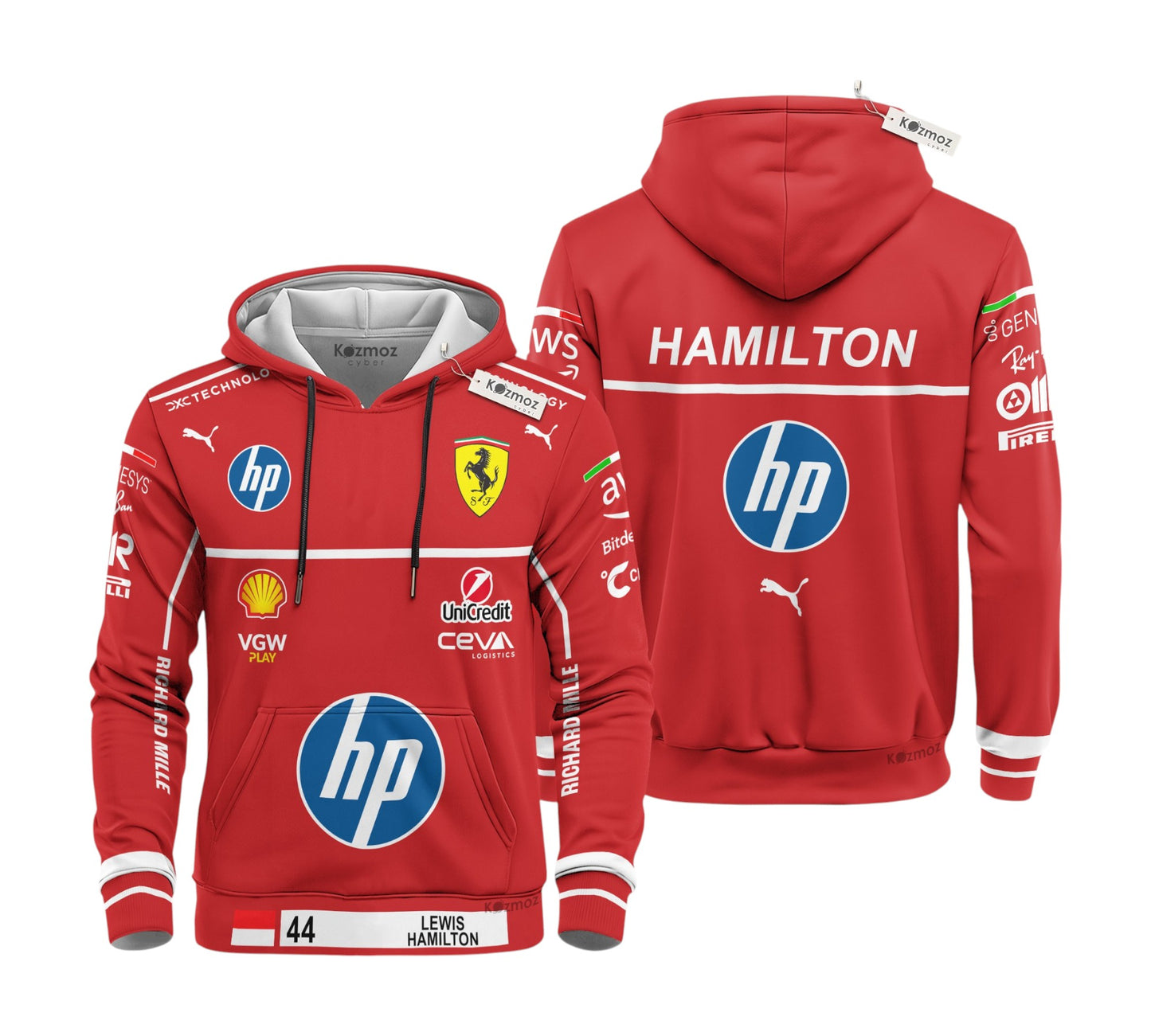 Lewis Hamilton Racing Costume HP 2025