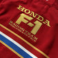 1986 Honda F1 Race Team Zipper Jackets Red