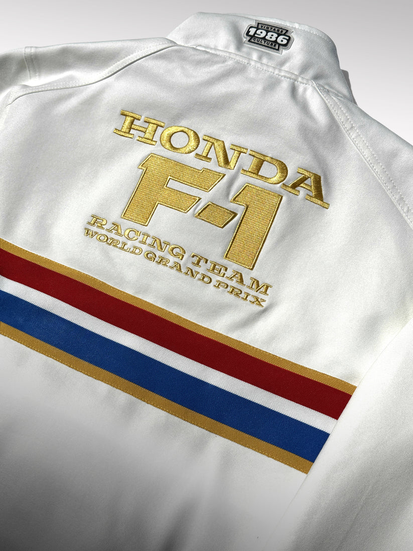 1986 Honda F1 Team Zipper Jacket (White)