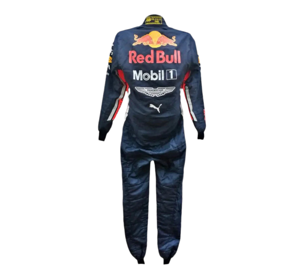 Max Verstappen 2019 Red Bull Race Suit Signed
