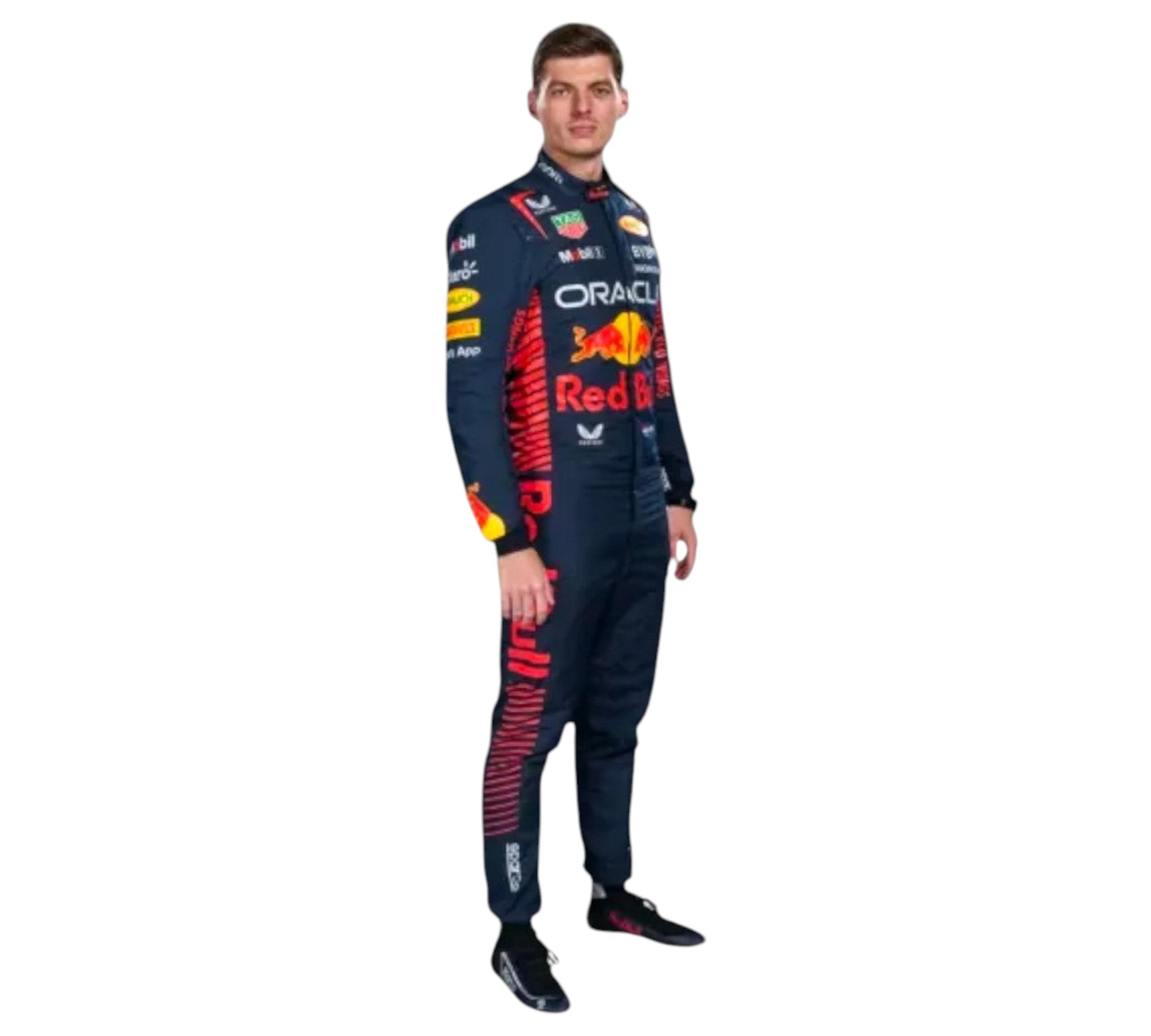 2023 Max Verstappen Red Bull Racing F1 Suit Team 
