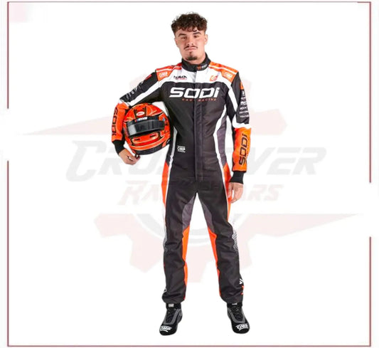 NEW SODI KART OMP RACE SUIT SUBLIMATION PRINTED CROSSOVER RACEWEARS
