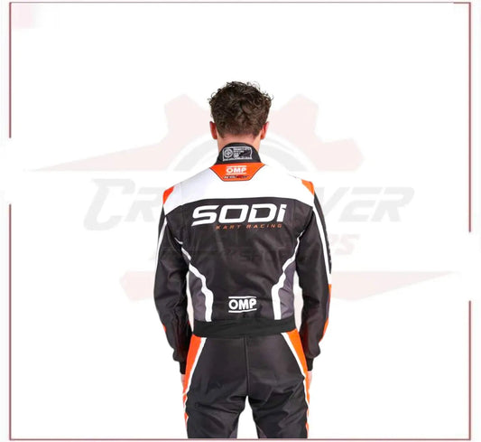NEW SODI KART OMP RACE SUIT SUBLIMATION PRINTED CROSSOVER RACEWEARS