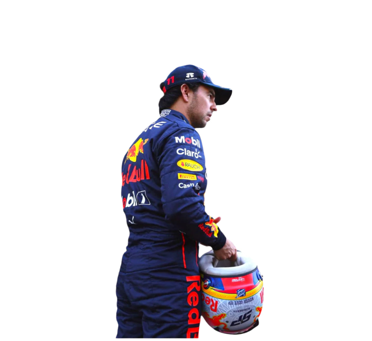 New 2022 Red Bull Checo Perez Official Replica Race Suit Honda F1