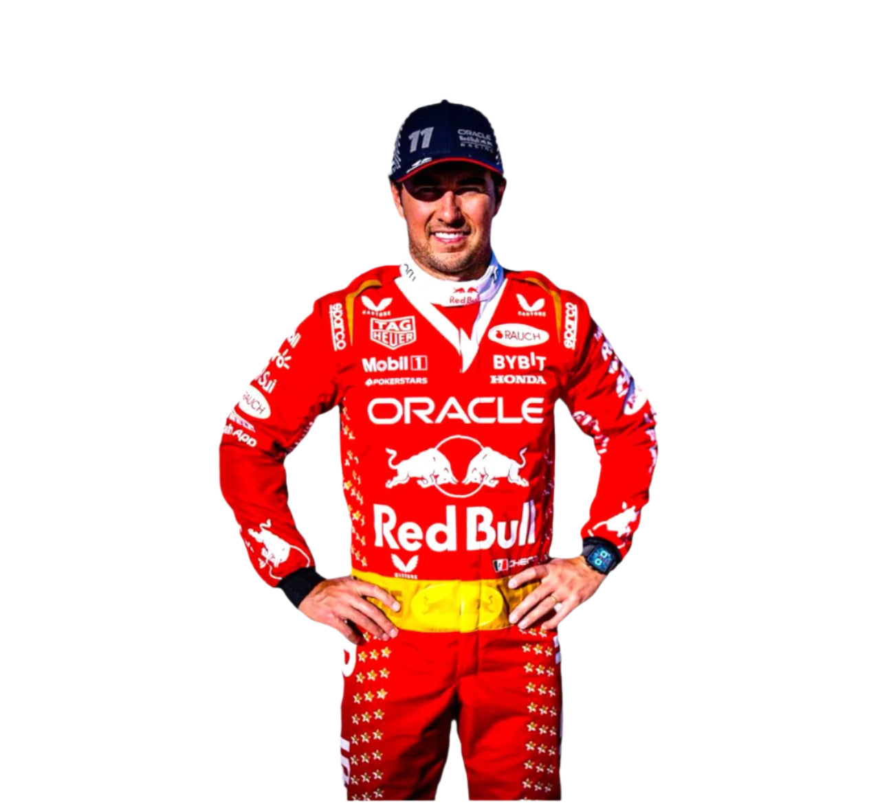 Sergio Perez Red Bull Honda F1 Suit