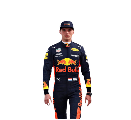 2017 Max Verstappen Race Red Bull F1 Suit