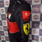 Ferrari F1 Racing Vintage Black Jacket