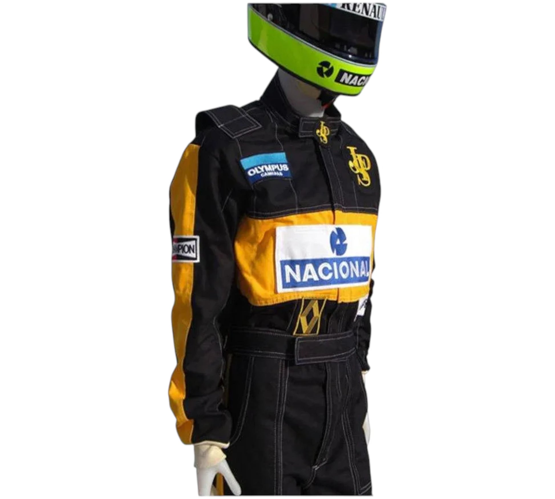 Ayrton Senna 1985 F1 Racing Suit Replica / Team Lotus

