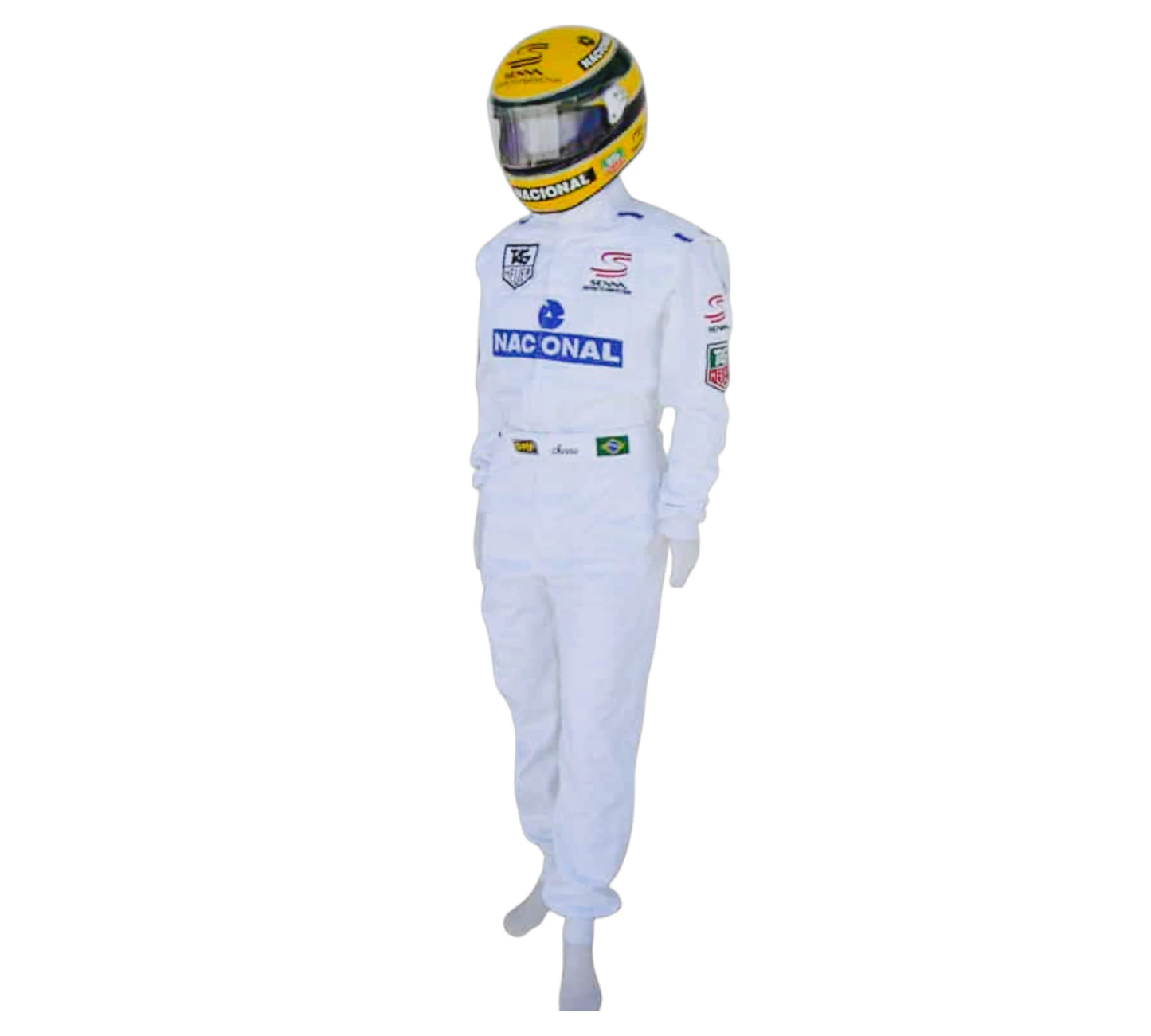 Ayrton Senna 1993 PARIS BERCY Replica Racing Suit
