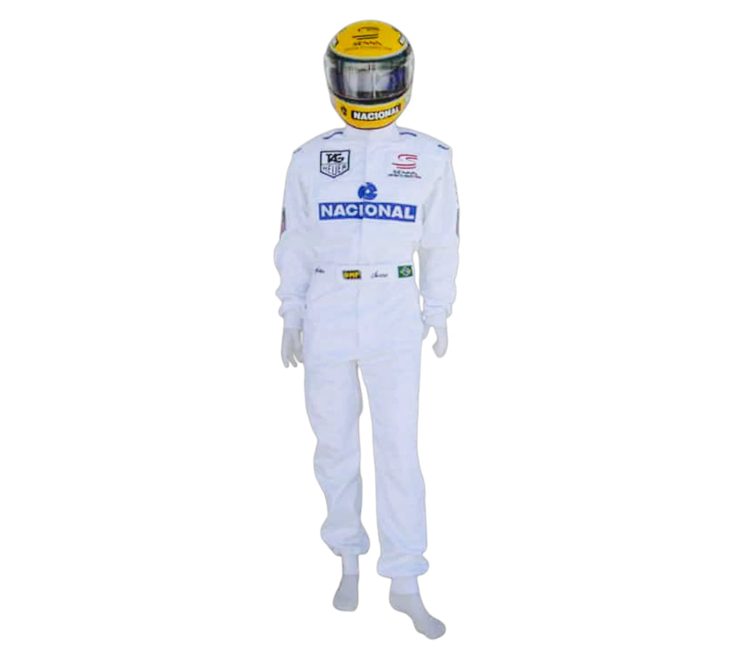 Ayrton Senna 1993 PARIS BERCY Replica Racing Suit
