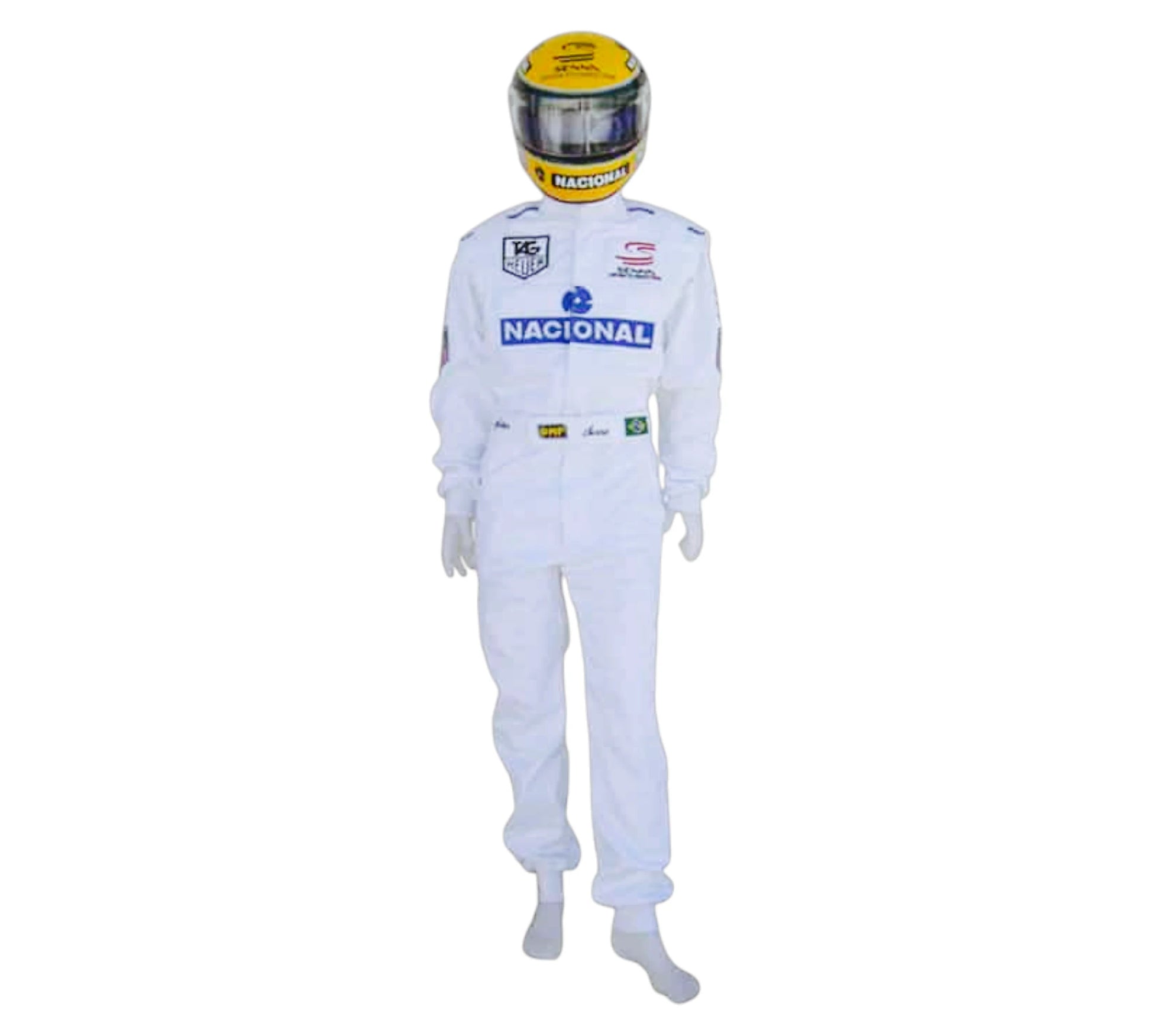 Ayrton Senna 1993 PARIS BERCY Replica Racing Suit
