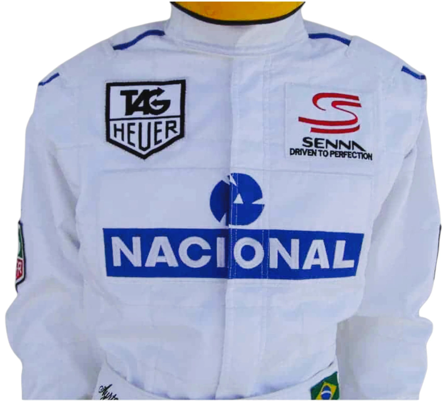 Ayrton Senna 1993 PARIS BERCY Replica Racing Suit
