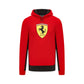 Red hoodie with Ferrari logo on a white background