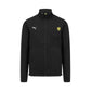 Black jacket with Puma and Ferrari logos on a white background