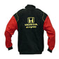 Honda Civic Racing Jacket Black and Red with Yellow