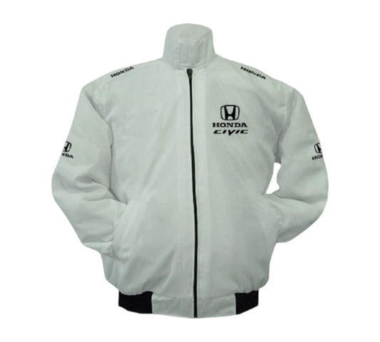 Honda Civic Racing Jacket White
