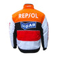 Honda Repsol F1 Racing Jacket Orange,Black,Red and White

