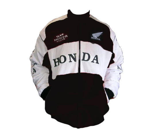 Honda Racing Jacket Black and White
