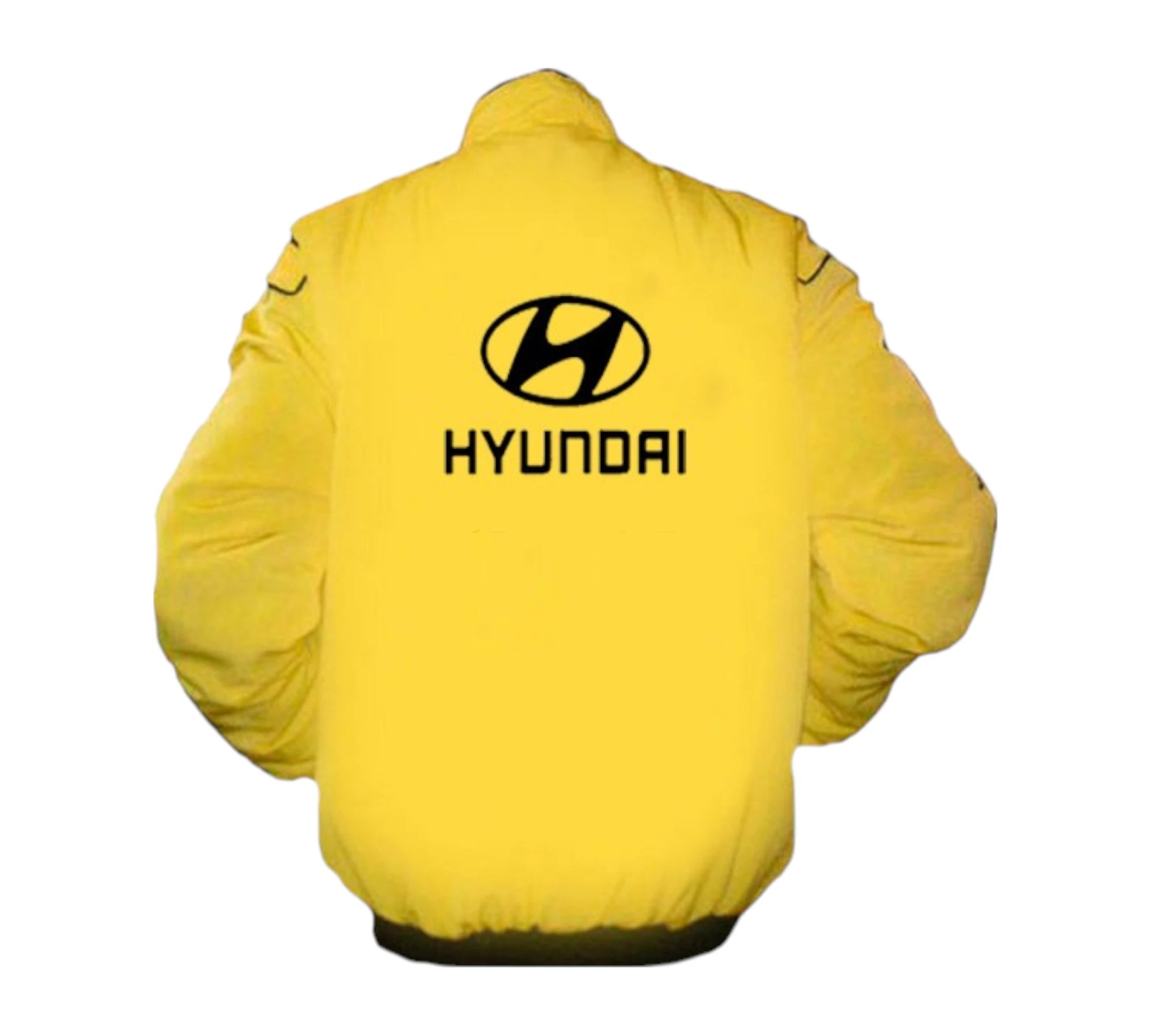 F1 Hyundai Vintage Racing Jacket Yellow
