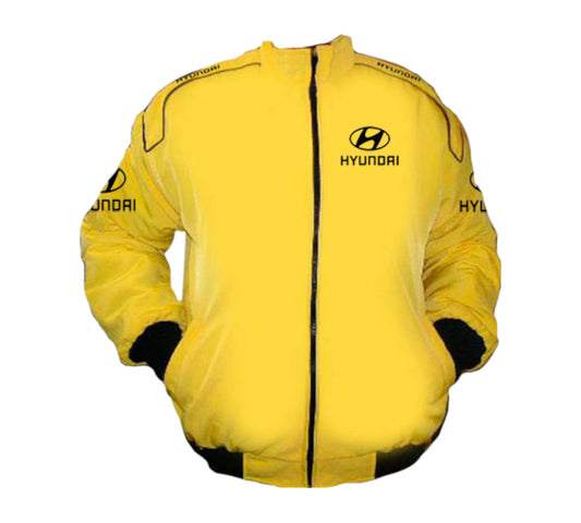 Hyundai Racing Jacket Yellow
