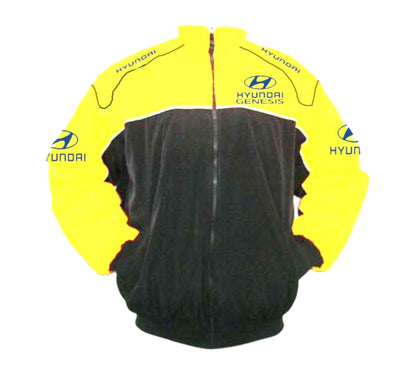 Hyundai Genesis Racing Jacket Yellow and Black
