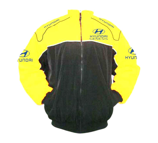 Hyundai Genesis Racing Jacket Yellow and Black
