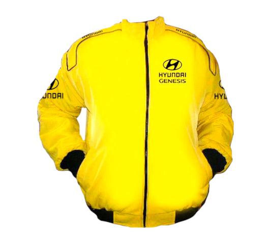 Hyundai Genesis Racing Jacket Yellow
