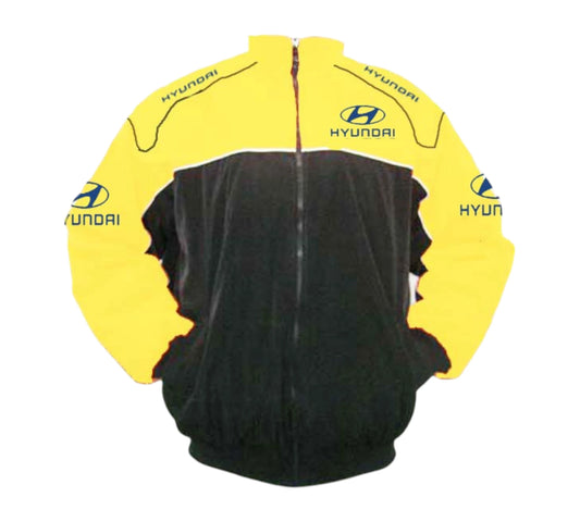 Hyundai Racing Jacket Yellow and Black
