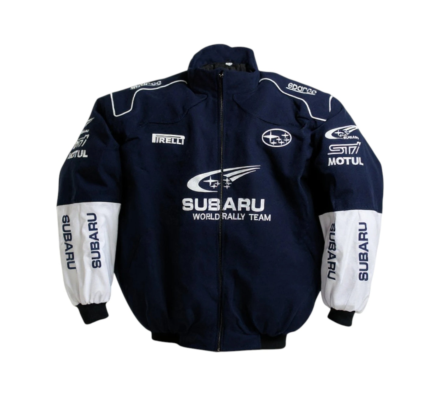 Subaru Jacket Racing Dark Blue, White