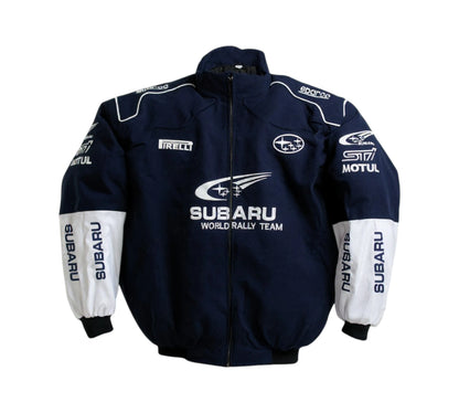 Subaru Jacket Racing Dark Blue, White