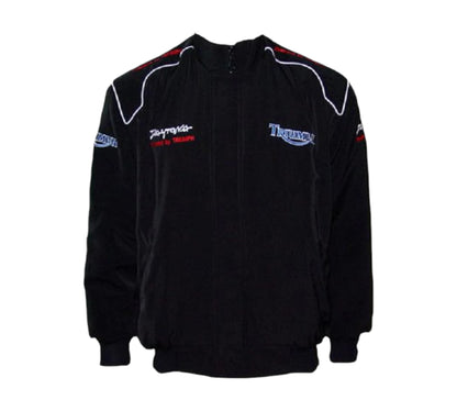 Triumph Daytona Motorcycle Racing Jacket Black