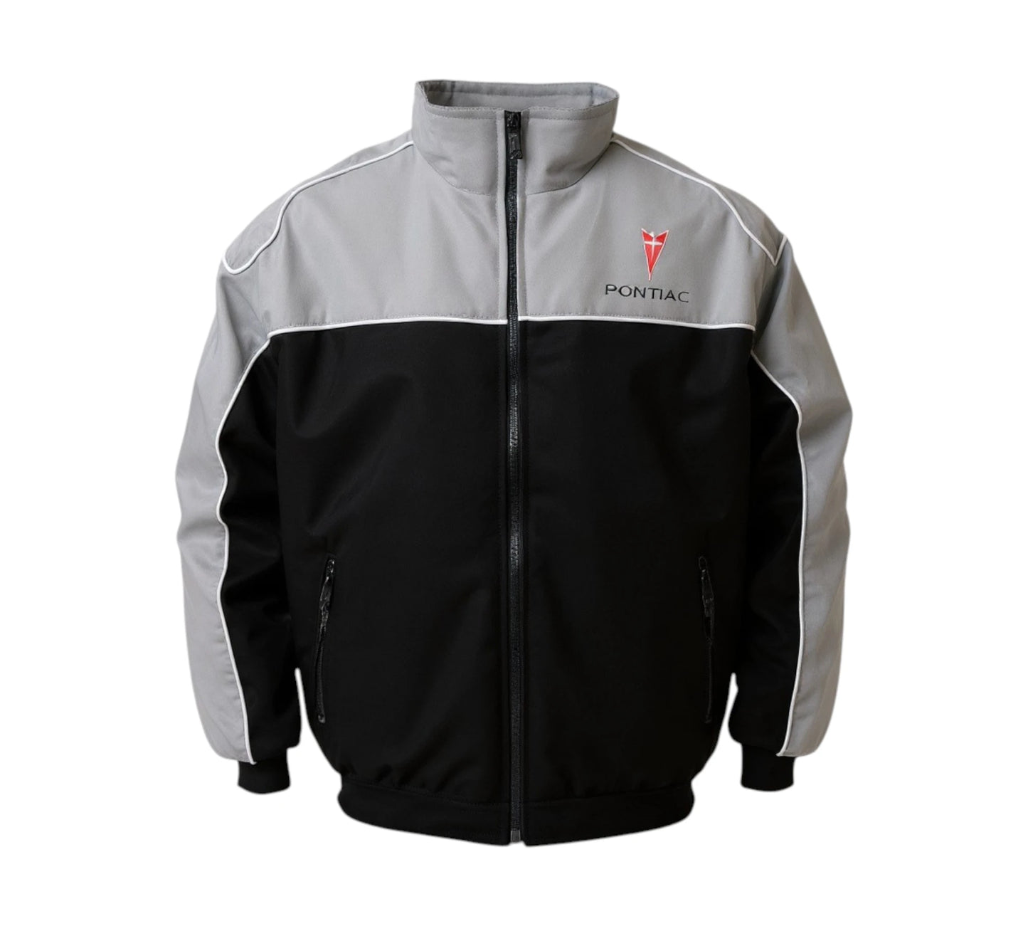Pontiac Solstice GXP Racing Jacket Light Gray and Black